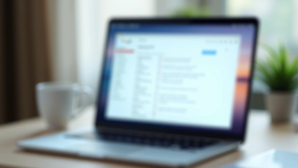 Computer screen showing email inbox with multiple subscription confirmation messages from various services like Netflix, Spotify and cloud storage apps